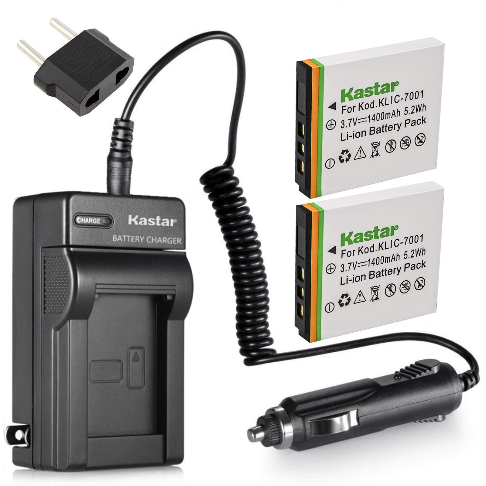 Amazon.com : Kastar Battery and Charger Kit for Kodak EasyShare